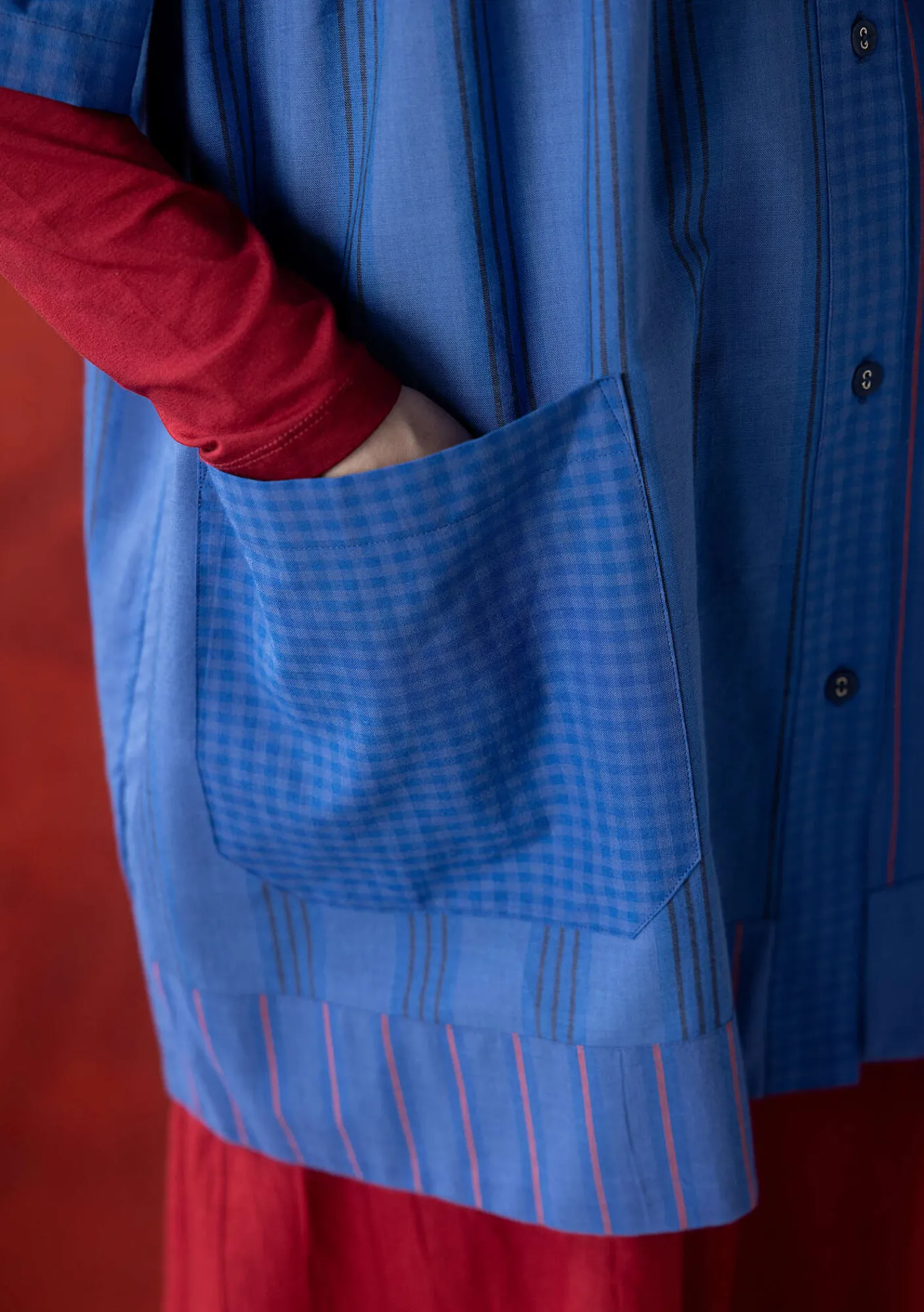 Artistblus "Sofia" i ekologisk bomull-Gudrun Sjödén Outlet