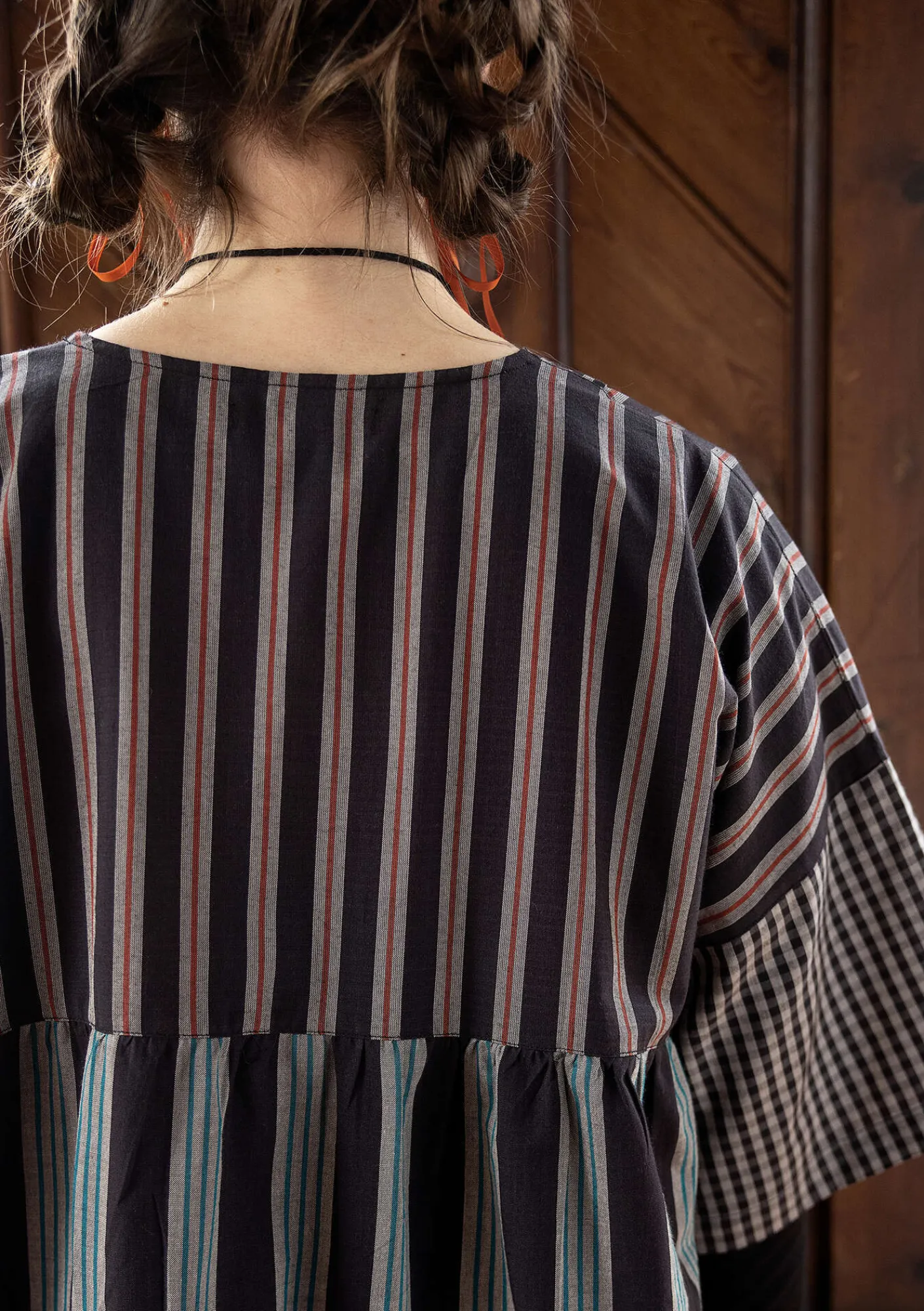 Artistblus "Sofia" i ekologisk bomull-Gudrun Sjödén Discount