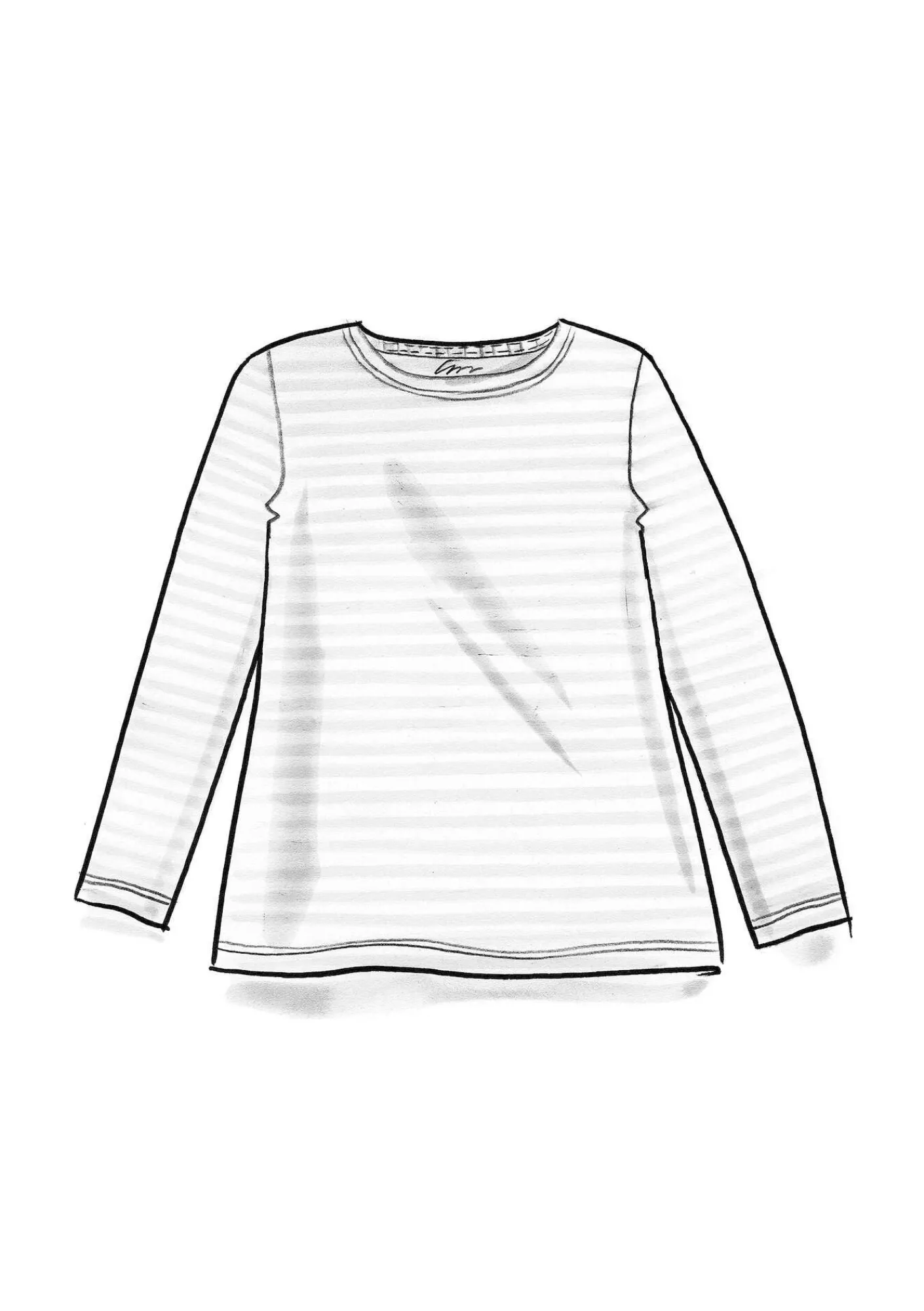 Basrandstop i ekologisk bomull-Gudrun Sjödén