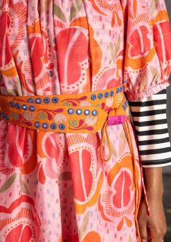 Bälte "Jaipur" i bomull-Gudrun Sjödén