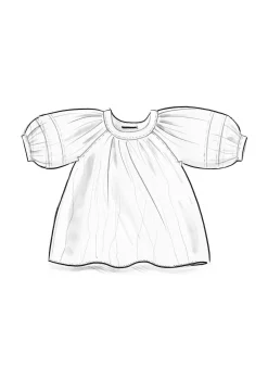 Blus i bomull/siden-Gudrun Sjödén Sale