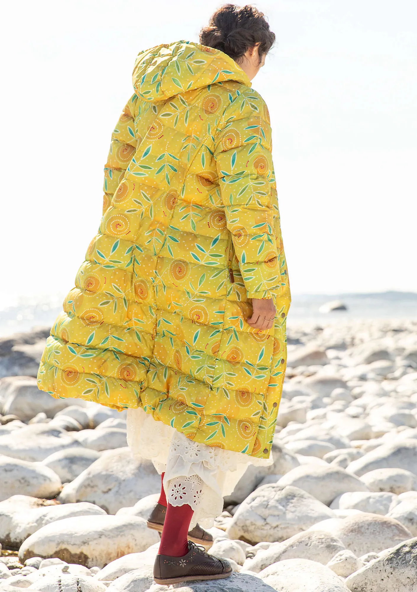 Dunkappa "Bhumika" återvunnen polyester/dun-Gudrun Sjödén Best