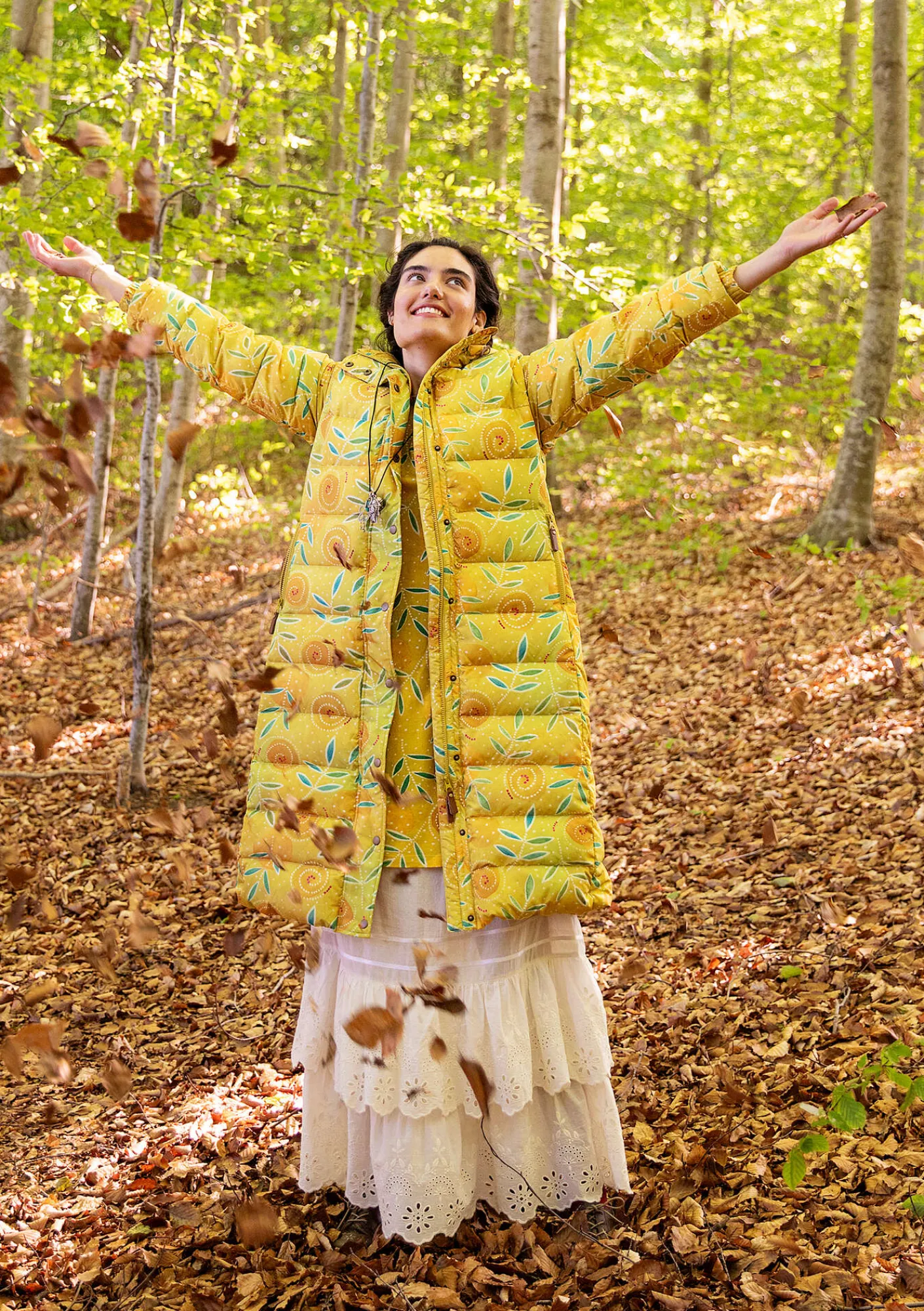 Dunkappa "Bhumika" återvunnen polyester/dun-Gudrun Sjödén Best