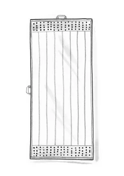 Duschhandduk "Flow" i ekologisk bomull-Gudrun Sjödén Sale