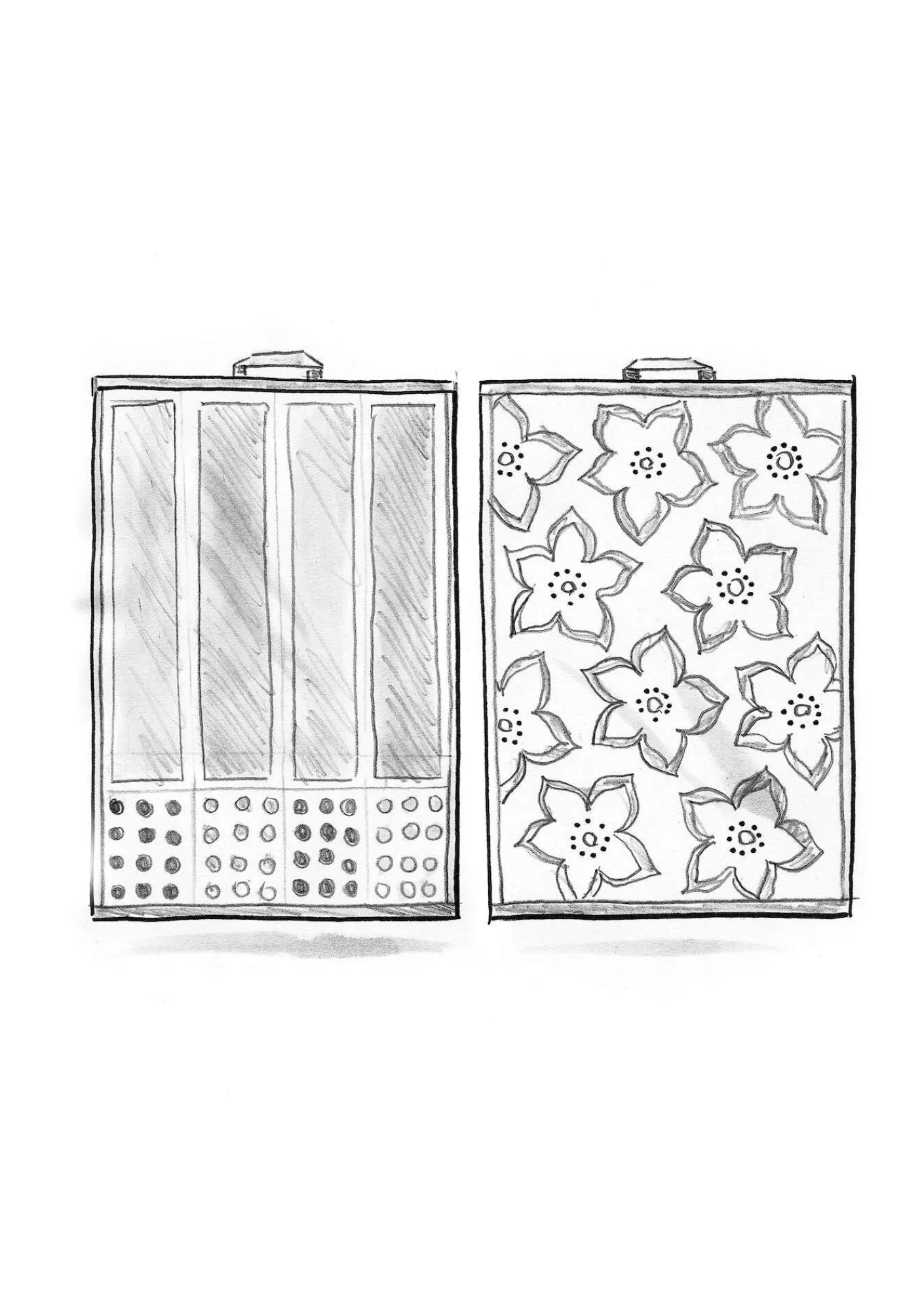 Gästhandduk "Flow" i ekologisk bomull 2-pack-Gudrun Sjödén