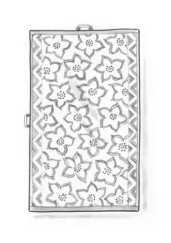 Handduk "Stars" i ekologisk bomull-Gudrun Sjödén Outlet