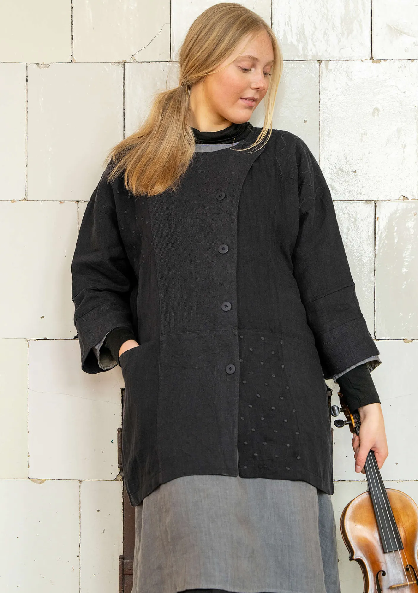 Innerjacka "Andante" i lin-Gudrun Sjödén Online