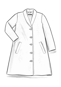 Kappa i ullblandning-Gudrun Sjödén Best