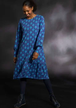 Klänning "Katmandu" i ekologisk bomull/modal-Gudrun Sjödén Online