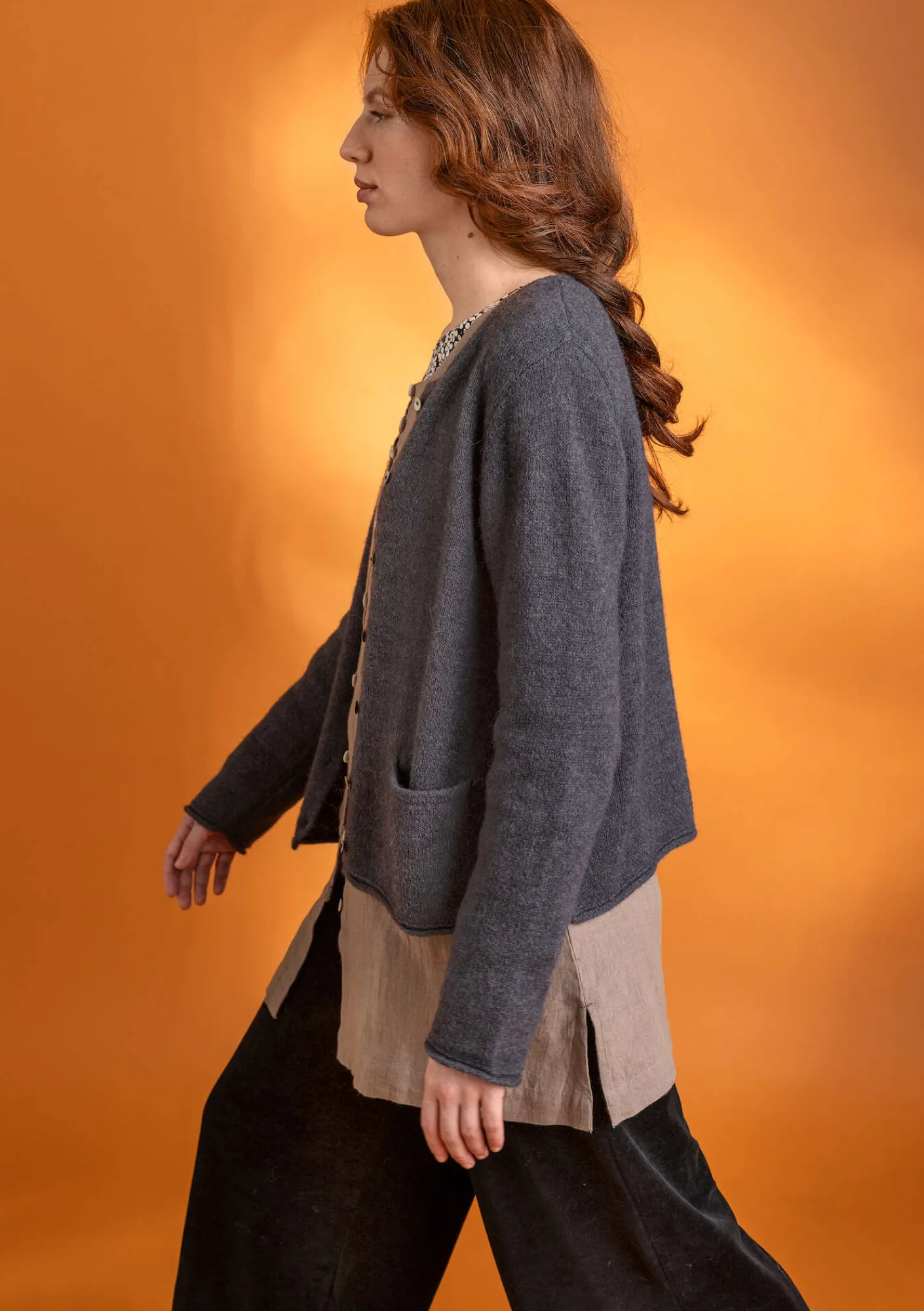 Kofta i alpackamix-Gudrun Sjödén