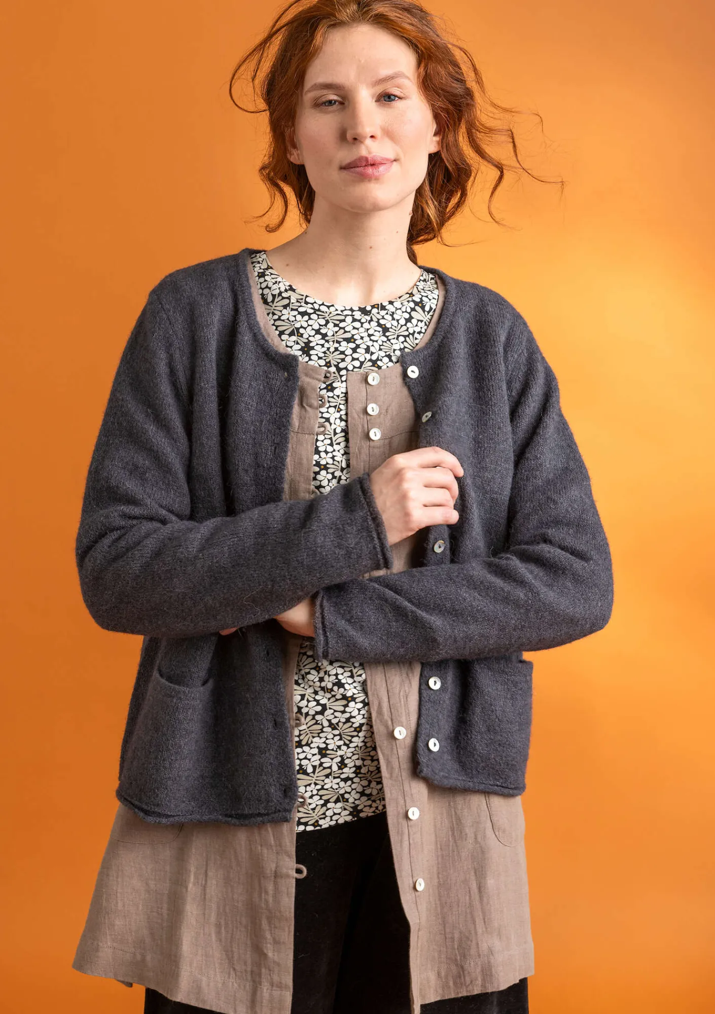 Kofta i alpackamix-Gudrun Sjödén