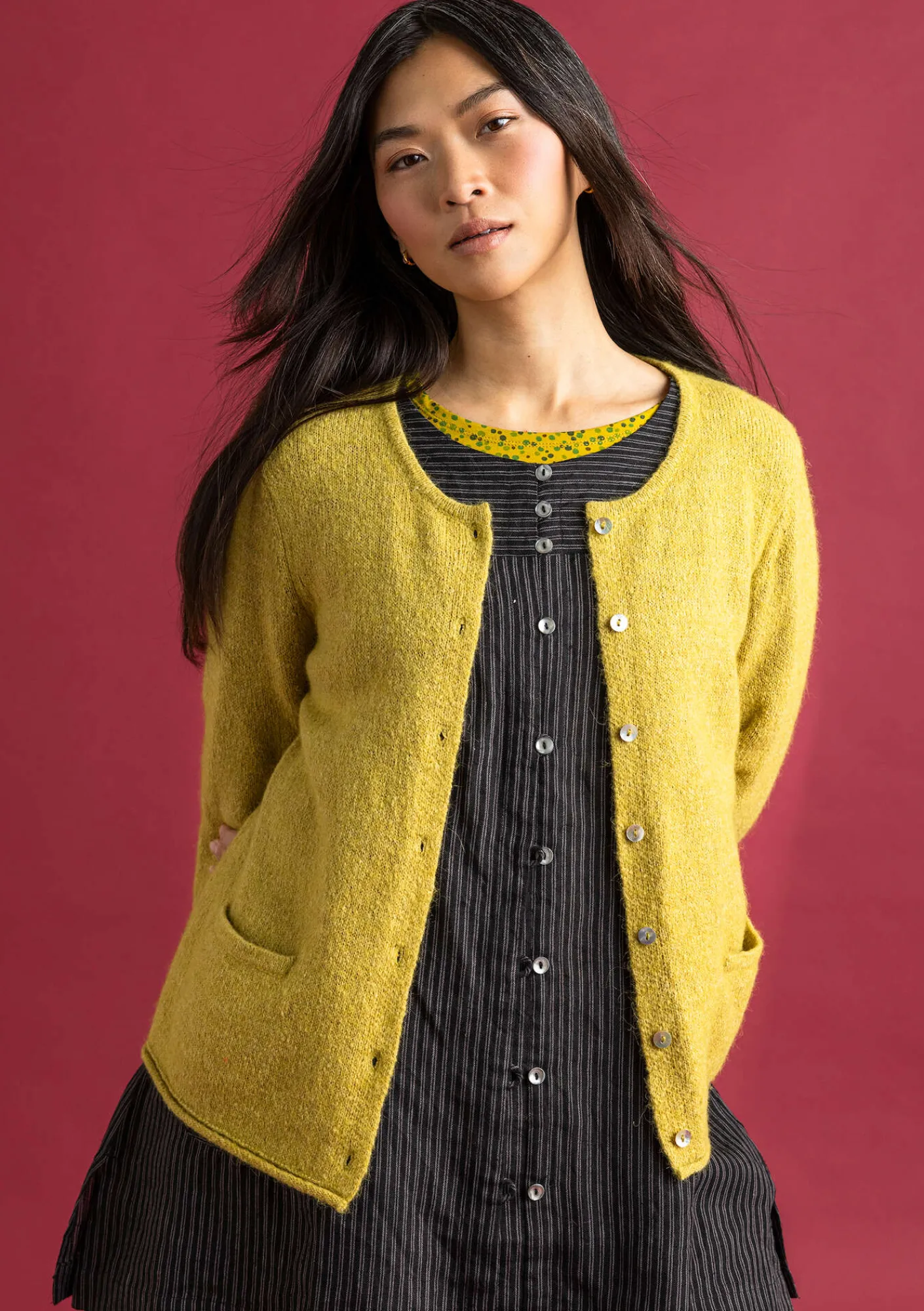 Kofta i alpackamix-Gudrun Sjödén