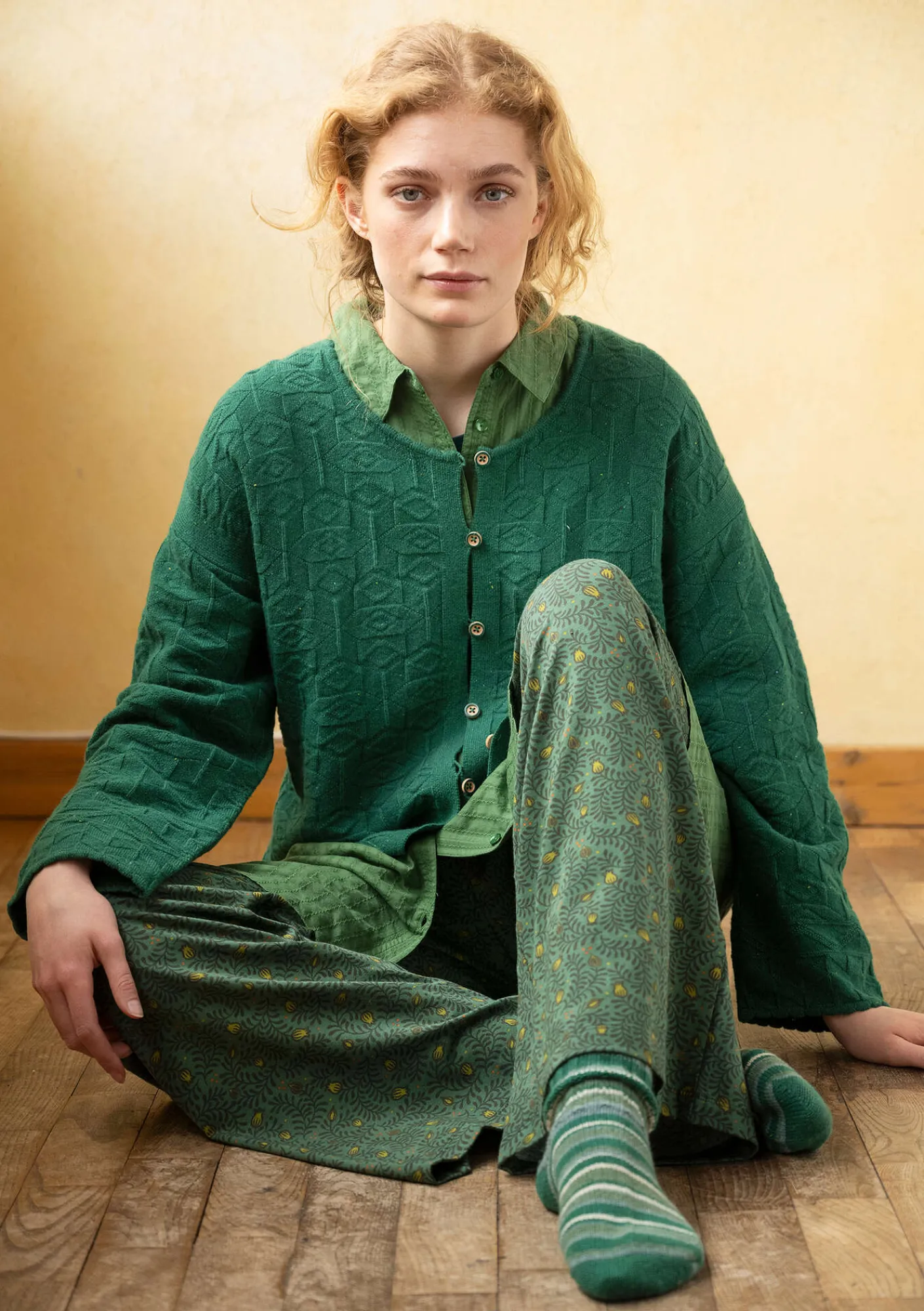 Kofta "Nova" i lammull-Gudrun Sjödén Hot