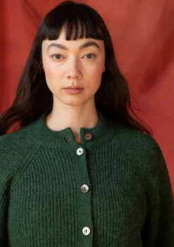 Kofta "Vinternatt" i alpackamix-Gudrun Sjödén