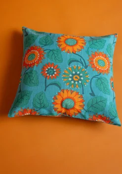 Kuddfodral "Sunflower" i ekologisk bomull/lin-Gudrun Sjödén Outlet