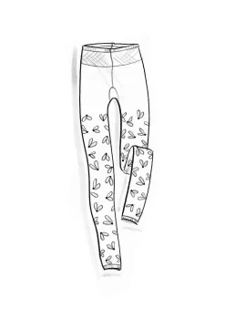 Leggings "Fjät" i återvunnen polyamid-Gudrun Sjödén Outlet