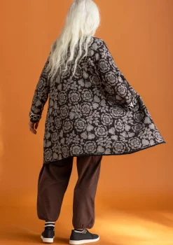 Långkofta "Astrid" i ekologisk/återvunnen bomull-Gudrun Sjödén Hot