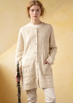 Långkofta "Capella" i lammull-Gudrun Sjödén Best