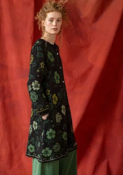 Långkofta "Gnistra" i alpackamix/ekologisk och återvunnen bomull-Gudrun Sjödén Sale