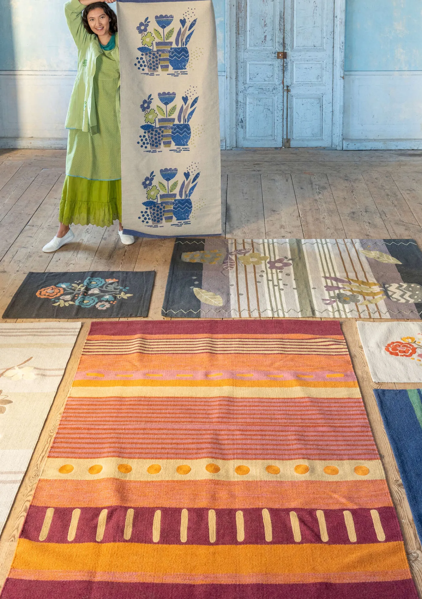 Matta "Freja" i ull-Gudrun Sjödén Clearance