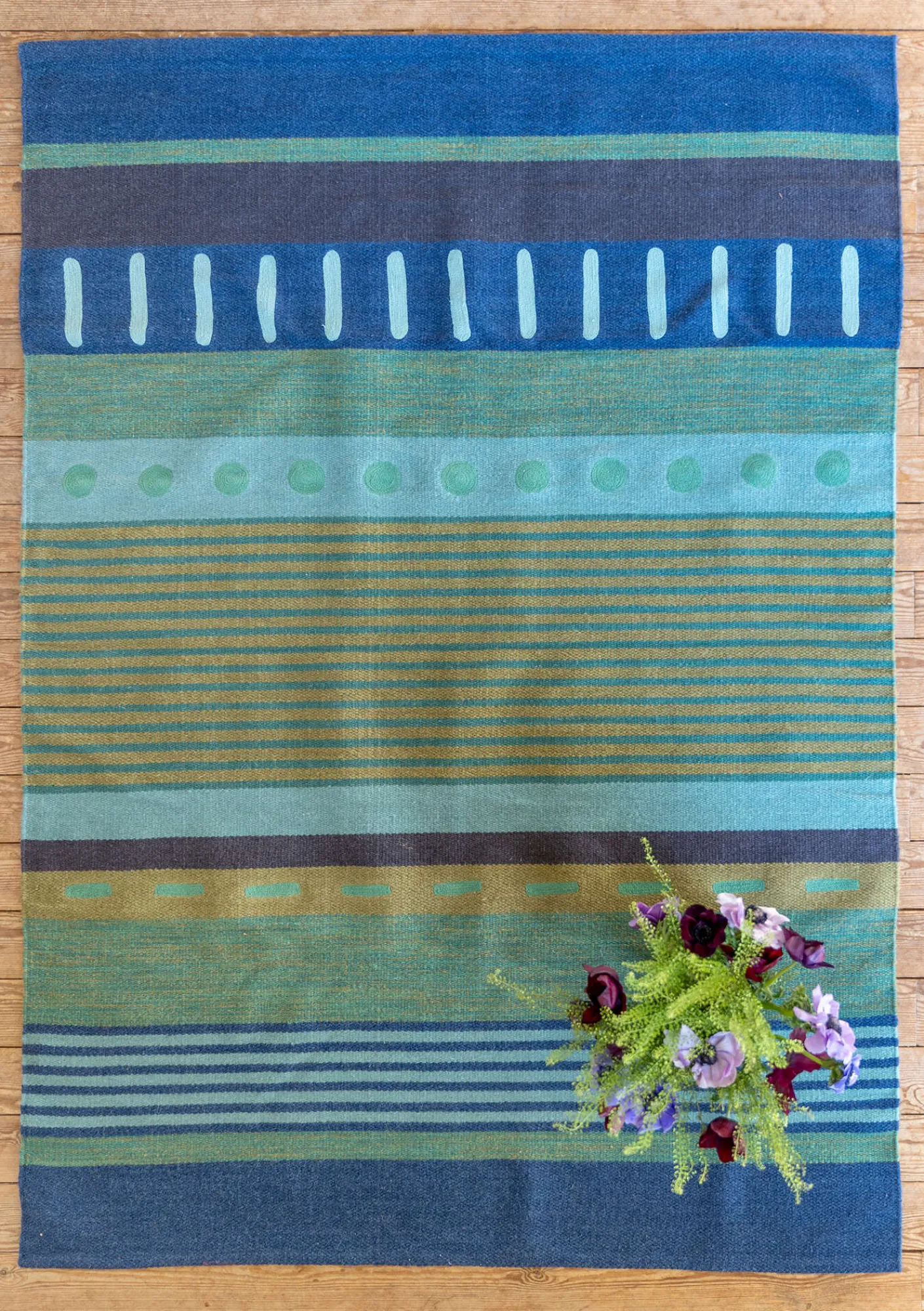 Matta "Freja" i ull-Gudrun Sjödén Hot