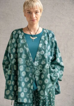 Omlottblus "Clay" i ekologisk bomull-Gudrun Sjödén Outlet