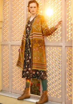 Omlottkofta "Lisa" i ekologisk/återvunnen bomull-Gudrun Sjödén New