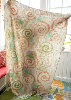 Pläd "Cumulus" i ekologisk bomull-Gudrun Sjödén Online