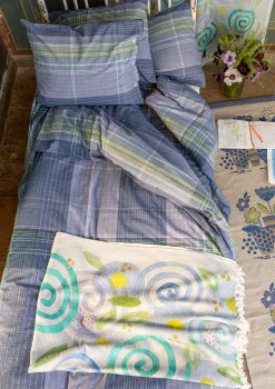 Påslakan "Rainbow" i ekologisk bomull-Gudrun Sjödén