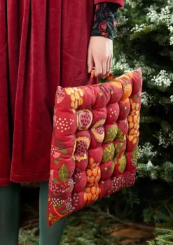 Sittdyna "Fruits" i ekologisk bomull-Gudrun Sjödén New