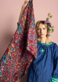 Sjal "Rupangi" i siden-Gudrun Sjödén New