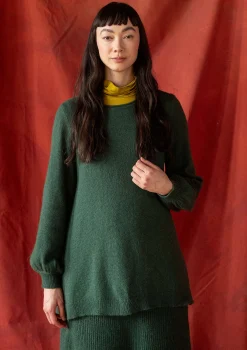 Stickad tunika "Vinternatt" i alpackamix-Gudrun Sjödén Clearance