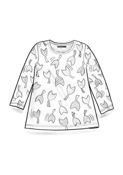 Top "Mika" i ekologisk bomull/modal-Gudrun Sjödén Clearance