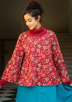 Top "Nyponros" i ekologisk bomull/modal-Gudrun Sjödén Clearance