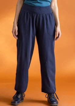 Trikåbyxa i ekologisk bomull/elastan-Gudrun Sjödén Clearance