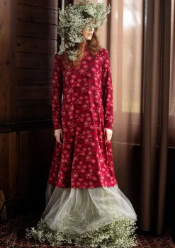 Trikåklänning "Dagny" i lyocell/elastan-Gudrun Sjödén Discount