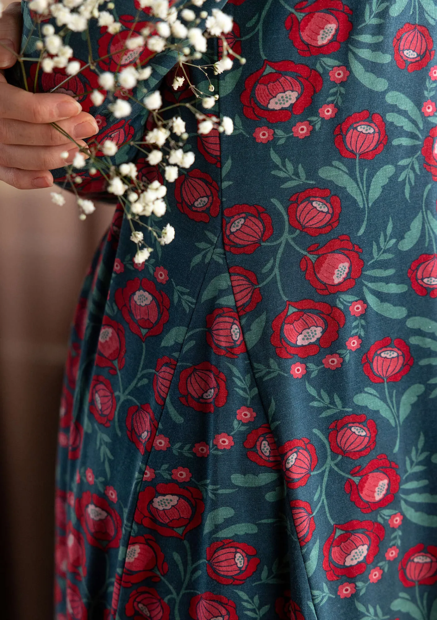 Trikåklänning "Dagny" i lyocell/elastan-Gudrun Sjödén Best