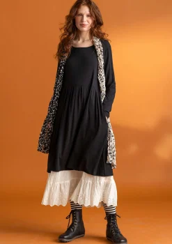 Trikåklänning "Helga" i lyocell/elastan-Gudrun Sjödén New