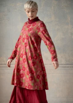 Trikåklänning "Höstanemone" i ekologisk bomull/modal-Gudrun Sjödén Discount