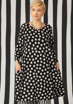 Trikåklänning "Nicole" i ekologisk bomull/modal-Gudrun Sjödén Discount