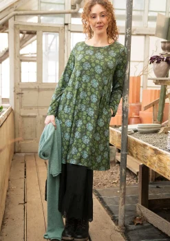 Trikåklänning "Pelargon" i lyocell/elastan-Gudrun Sjödén Clearance