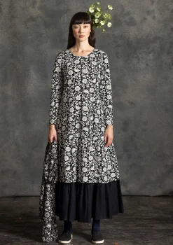 Trikåklänning "Rupangi" i ekologisk bomull-Gudrun Sjödén Discount