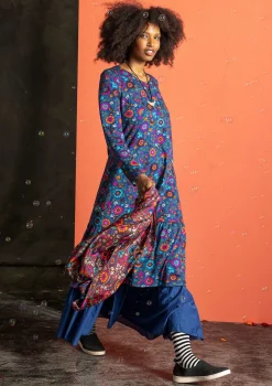 Trikåklänning "Rupangi" i ekologisk bomull-Gudrun Sjödén Outlet