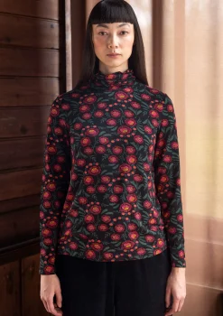 Trikåpolo "Dagny" i lyocell/elastan-Gudrun Sjödén Clearance