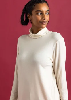 Trikåpolo i lyocell/elastan-Gudrun Sjödén Sale