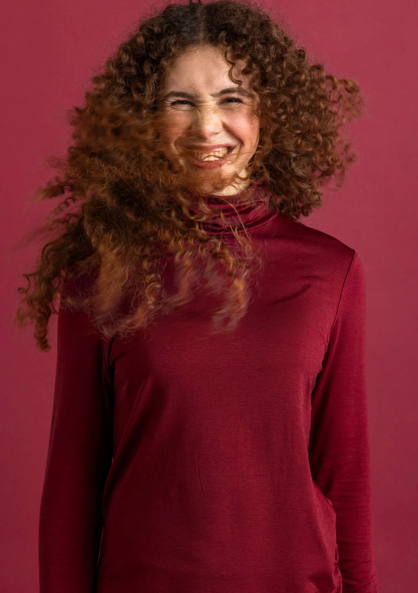 Trikåpolo i lyocell/elastan-Gudrun Sjödén Hot