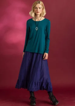 Trikåtop "Helga" i lyocell/elastan-Gudrun Sjödén Outlet
