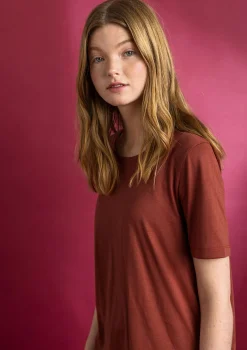 Trikåtop "Tyra" i ekologisk bomull/modal-Gudrun Sjödén Best