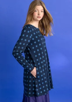 Trikåtunika "Tyra" i ekologisk bomull/modal-Gudrun Sjödén Online