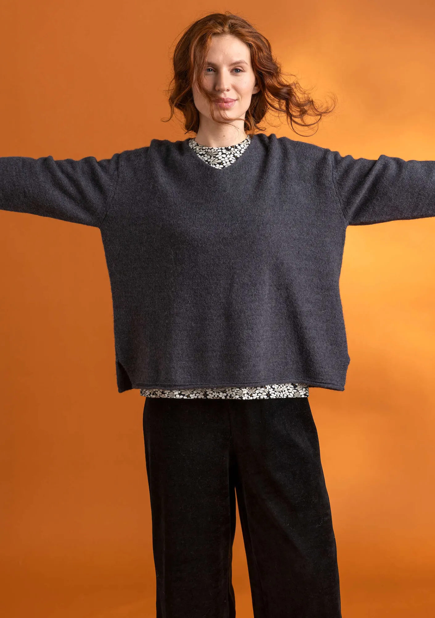 Tröja i alpackamix-Gudrun Sjödén Clearance